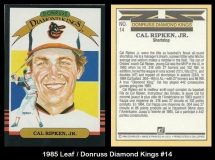 1985 Leaf Donruss Diamond Kings #14