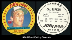 1986 MSA Jiffy Pop Discs #9