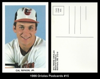 1986 Orioles Postcards #15