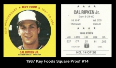 1987 Key Foods Square Proof #14