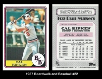 1987 Boardwalk and Baseball #22