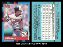 1988 Donruss Bonus MVPs #BC1