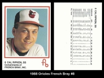 1988 Orioles French Bray #8