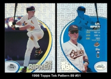 1998 Topps Tek Pattern 89 #51