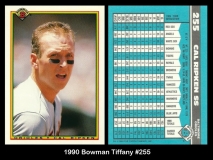 1990 Bowman Tiffany #255