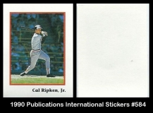 1990 Publications International Stickers #584