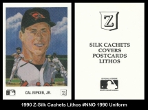 1990 Z-Silk Cachets Lithos #NNO 1990 Uniform