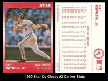 1990 Star Co Glossy #2 Career Stats
