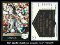 1991 Sports Educational Magazine Insert Promo #8