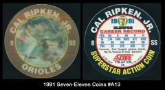1991 Seven-Eleven Coins #A13