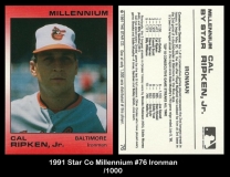 1991 Star Co Millennium #76 Ironman