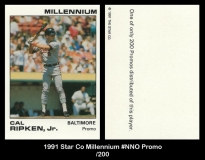 1991 Star Co Millennium #NNO Promo