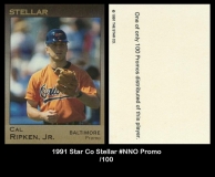 1991 Star Co Stellar #NNO Promo