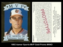 1992 Aamer Sports MVP Gold Promo #NNO