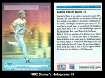 1992 Dennys Holograms #9