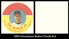 1992 Vincentown Button Proofs #14