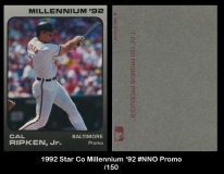 1992 Star Co Millennium '92 #NNO Promo