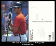 1993 Colla Postcards Ripken Jr. Prototype #5