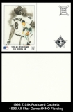 1993 Z-Silk Postcard Cachets 1993 All-Star Game #NNO Fielding
