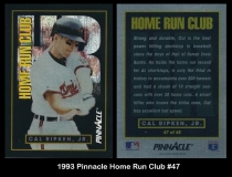 1993 Pinnacle Home Run Club #47