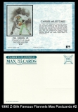1995 Z-Silk Famous Flannels Max Postcards #2