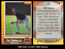 1995 Star Co #22 1988 Season