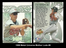 1996 Metal Universe Mother Lode #8