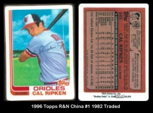 1996 Topps R&N China #1 1982 Traded