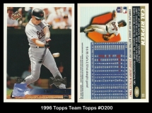 1996 Topps Team Topps #O200