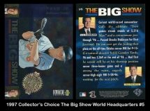 1997 Collectors Choice The Big Show World Headquarters #5