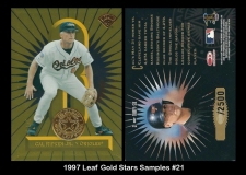 1997 Leaf Gold Star Samples #21