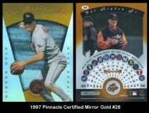 1997 Pinnacle Certified Mirror Gold #28