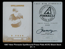 1997-New-Pinnacle-Spellbound-Press-Plate-CR2-Black-Back
