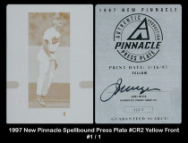 1997-New-Pinnacle-Spellbound-Press-Plate-CR2-Yellow-Front