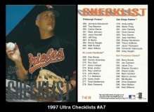 1997 Ultra Checklists #A7