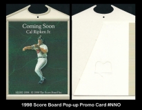 1998 Score Board Pop-up Promo Card #NNO