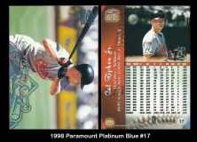 1998 Paramount Platinum Blue #17