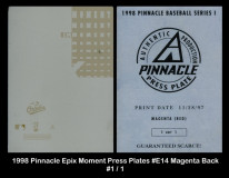 1998-Pinnacle-Epix-Moment-Press-Plates-E14-Magenta-Back