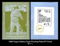 1998-Topps-Gallery-Cyan-Printing-Plate-77-Front