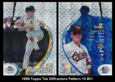 1998 Topps Tek Diffractors Pattern 10 #51