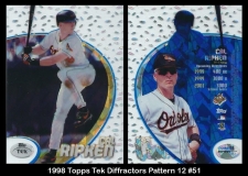 1998 Topps Tek Diffractors Pattern 12 #51