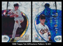 1998 Topps Tek Diffractors Pattern 18 #51