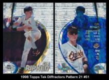 1998 Topps Tek Diffractors Pattern 21 #51