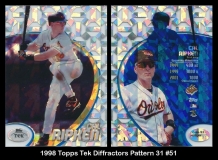 1998 Topps Tek Diffractors Pattern 31 #51