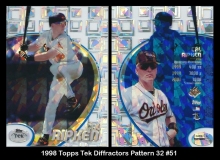 1998 Topps Tek Diffractors Pattern 32 #51