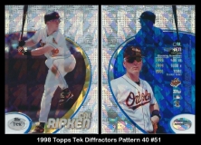 1998 Topps Tek Diffractors Pattern 40 #51