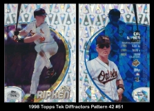 1998 Topps Tek Diffractors Pattern 42 #51