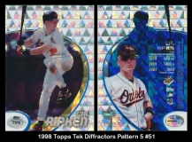 1998 Topps Tek Diffractors Pattern 5 #51