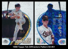 1998 Topps Tek Diffractors Pattern 64 #51