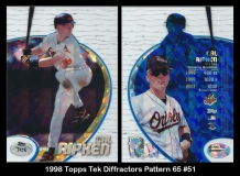 1998 Topps Tek Diffractors Pattern 65 #51